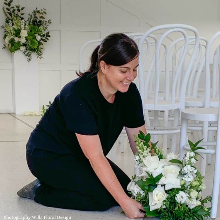 Florist weddings Hunter Valley Willa Floral Design Willa Floral Design Wedding Florist Stylist