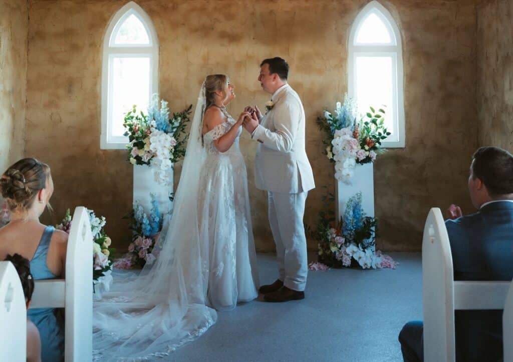 Peppers Creek Barrel Room & Chapel wedding